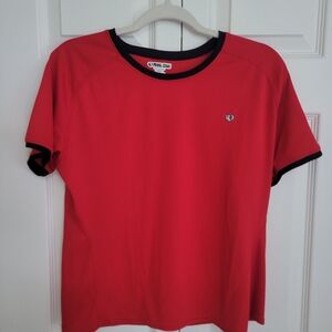 Pearl Izumi Red Short Sleeve Bike Shirt